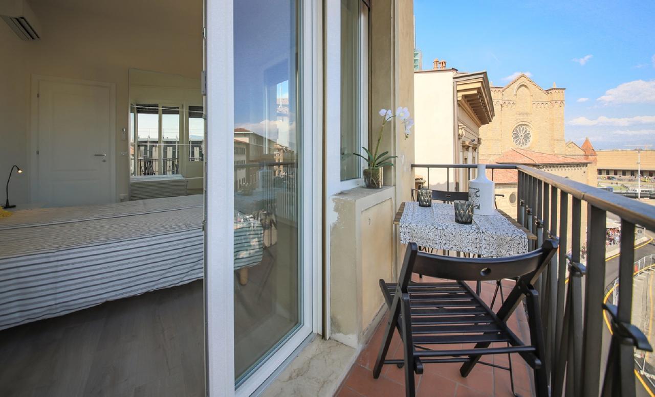 Apartments Florence - Unità Balcony Exterior foto